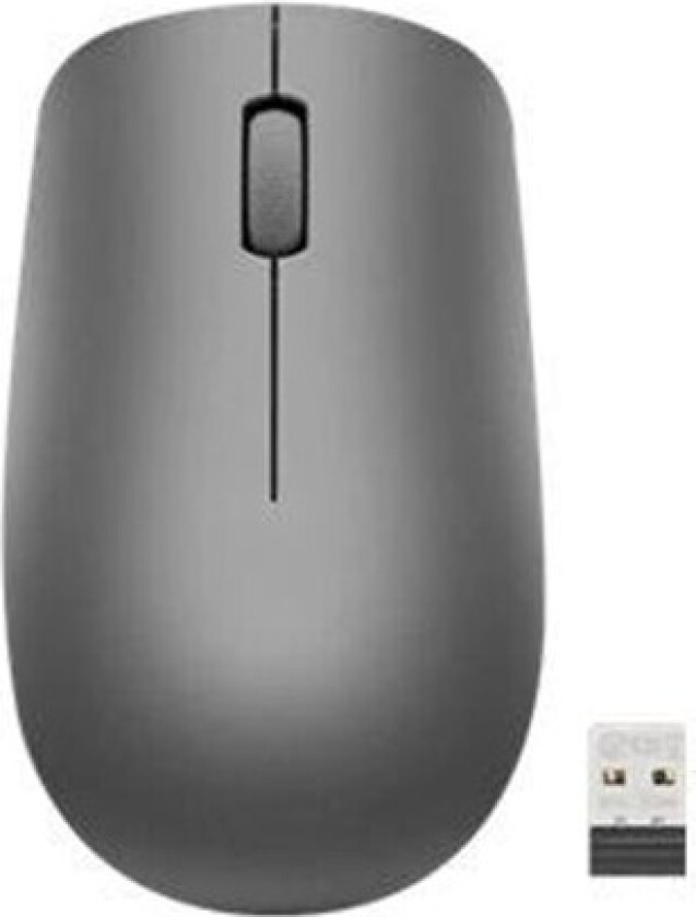 530 Wireless - 2.4 GHz - Mus - Optisk - 3 knapper - Svart