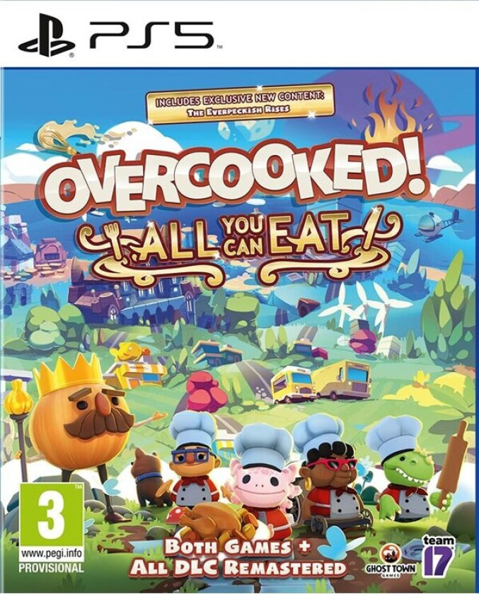Overcooked! - All You Can Eat - Sony PlayStation 5 - Party
