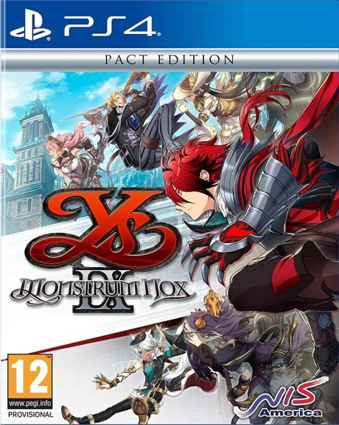 Ys IX: Monstrum Nox - Pact Edition - Sony PlayStation 4 - RPG