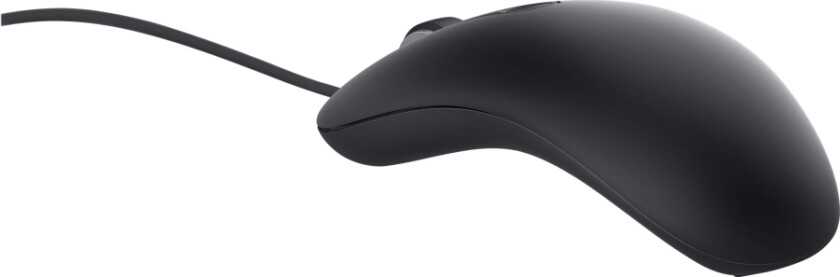 MS819 - mouse - USB 2.0 - black - Mus - Optisk - 3 knapper - Svart