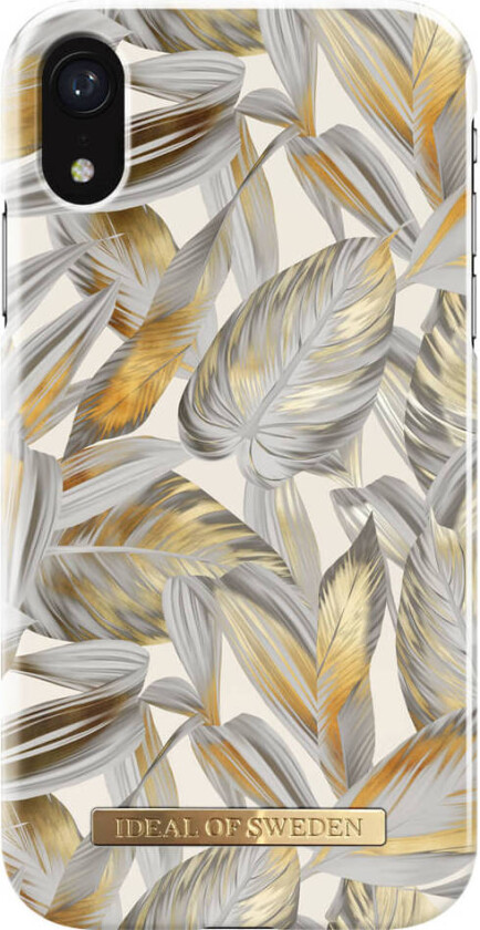 iDeal Of Sweden Cover Platinum Leaves iPhone XR (U)