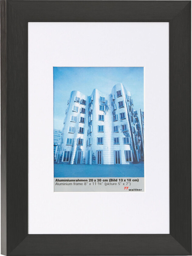 Ramme Aluline Svart 40x60 Cm