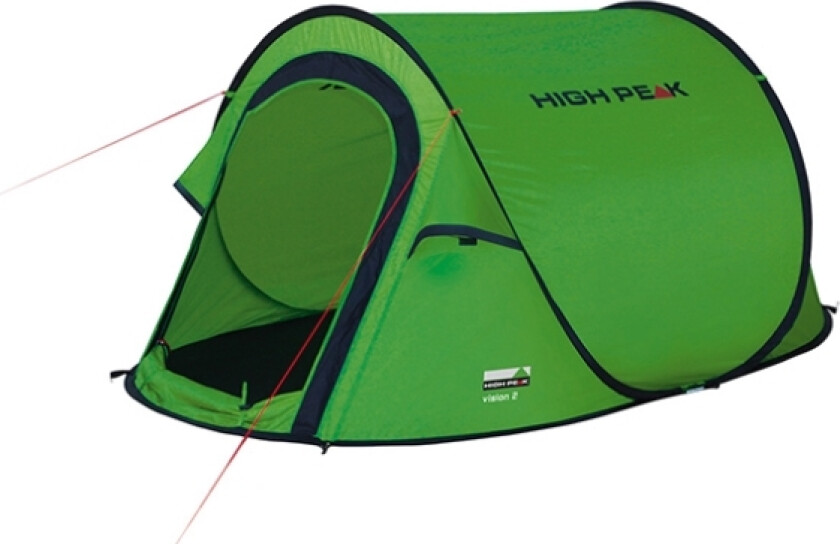 Vision 2, Camping, Tunell Telt, 1,86 kg, Grønn