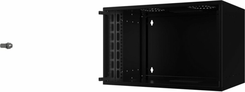 by Logon SOHO - Rack skap - 53 x 40, unmounted - veggmonterbar - svart, RAL 9005 - 7U - 19