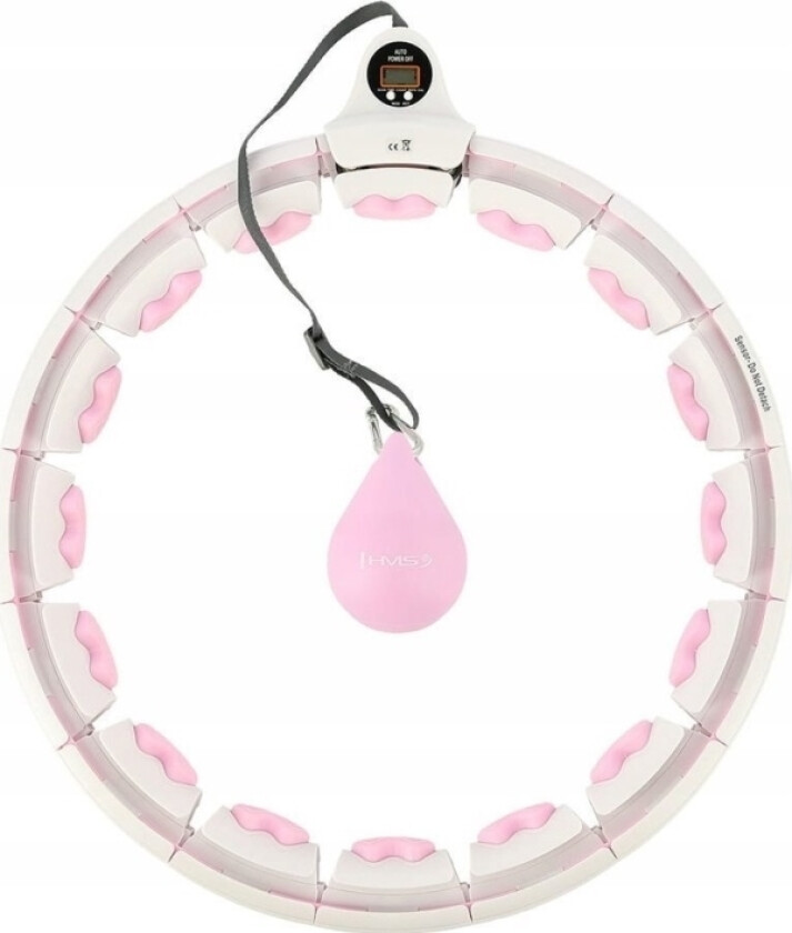 Hula hoop HHW06 med nagler, vekt og rosa disk