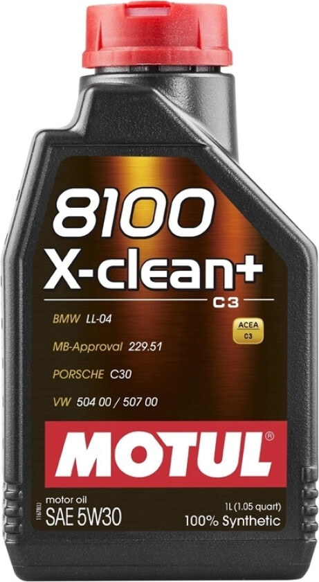 Engine Oil 8100X-Clean+ 5W30 1L