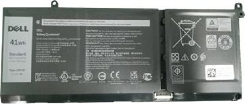 - Batteri til bærbar PC (standard) - litiumion - 3-cellers - 41 Wh - for Latitude 3330, 3420
