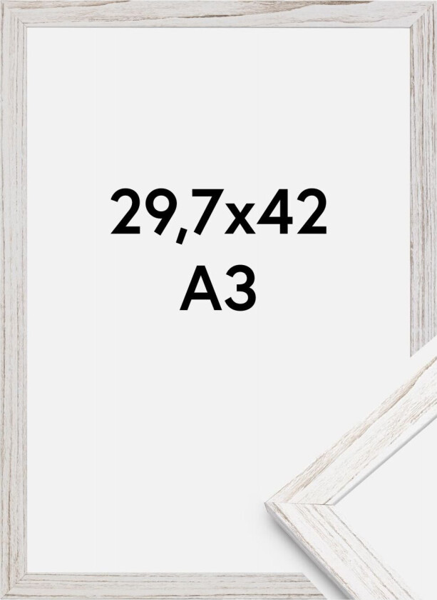 Ramme Stilren Vintage White 29,7x42 Cm (A3)