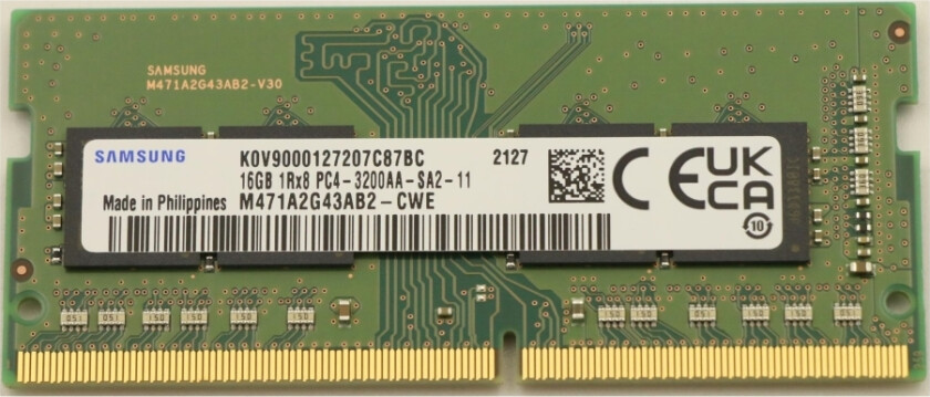 SODIMM, 16 GB, DDR4, 3200, Samsung