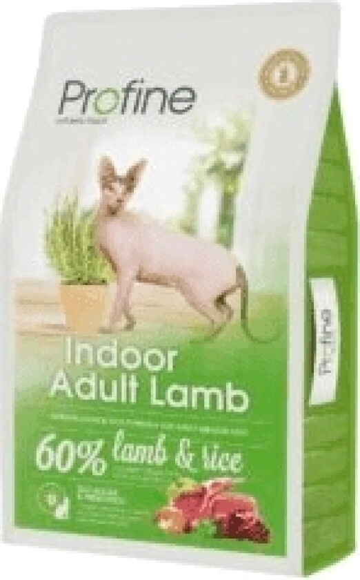 Cat Indoor Adult lamb 2kg