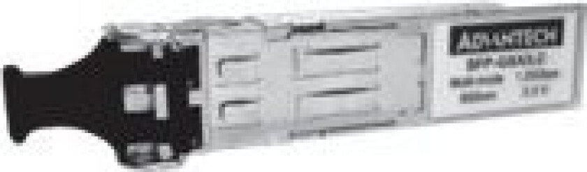 - SFP (mini-GBIC) transceivermodul - GigE - 1000Base-SX - LC multimodus - opp til 550 m - 850 nm