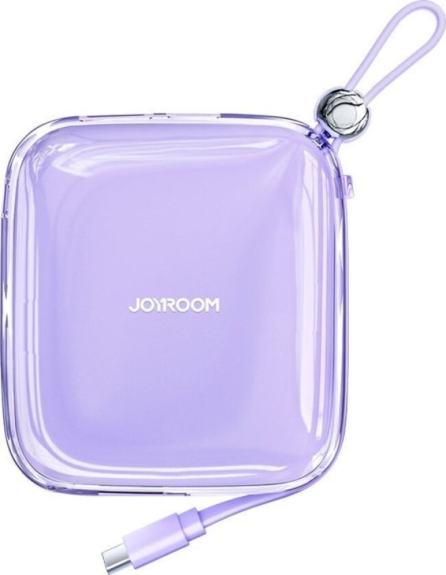 Powerbank Joyroom JR-L004 Jelly 10000mAh, USB C (violetinė)