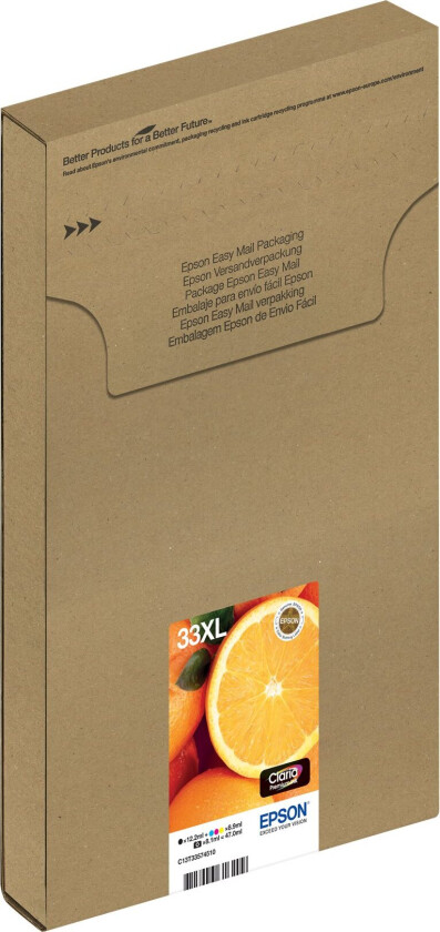 33XL Multipack - 5-pack - XL - svart, gul, cyan, magenta, fotosort - original - blekkpatron - for Expression Home XP-635, 830 Expression Premium XP-530, 540, 630, 635, 640, 645, 830, 900