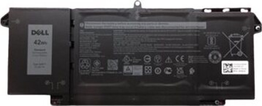 - Batteri til bærbar PC - litiumion - 3-cellers - 42 Wh - for Latitude 5320 2-in-1