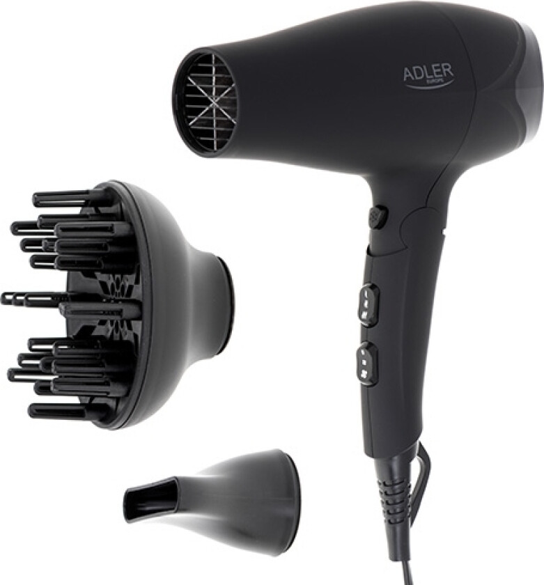 Adler AD 2267 hair dryer Black, 2500 W