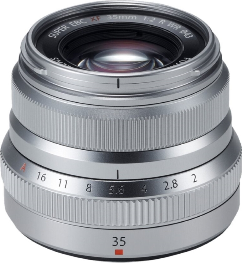 Fujinon XF - Objektiv - 35 mm - f/2.0 R WR - X Mount - for X Series X-A10, X-A5, X-A7, X-E3, X-H1, X-H2S, X-S10, X-T100, X-T200, X-T3, X-T30, X-T4