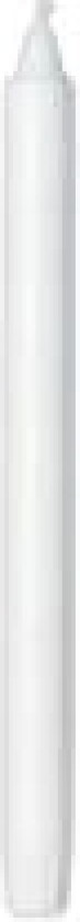 Kronelys Ø22x250 mm Ren stearin Hvid,4 pk x 30 Stk/krt