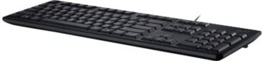 KB212-B QuietKey - Tastatur - USB - AZERTY - Fransk - svart