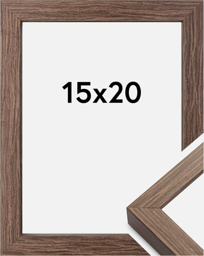 Ramme Elegant Box Brun 15x20 Cm