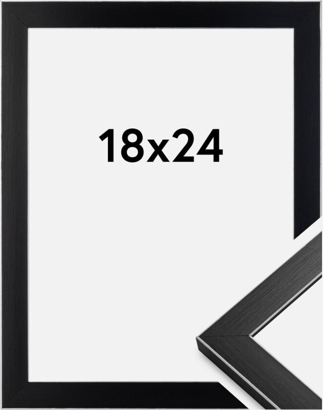 Ramme New York Svart 18x24 Cm