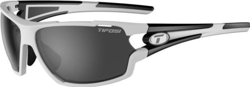 Bilde av TIFOSI Glasses TIFOSI AMOK white black (3 glass 15.4% Smoke, 41.4% AC Red, 95.6% Clear) (NEW)