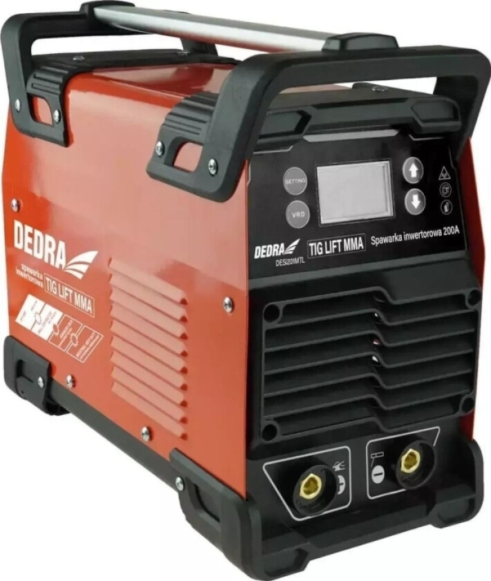 Bilde av DEDRA Electric MMA inverter welding machine, max 200A display