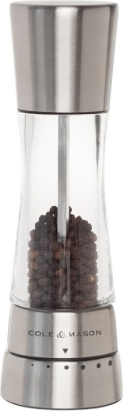 H59401G, Akryl, Rustfritt stål, Kull stål, Pepper, Rustfritt stål
