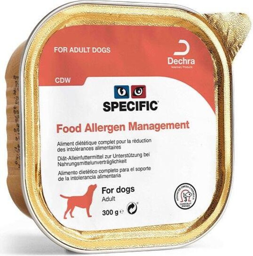 Dog Food Allergy Management Våtfôr til hund CDW 6 x 300 g