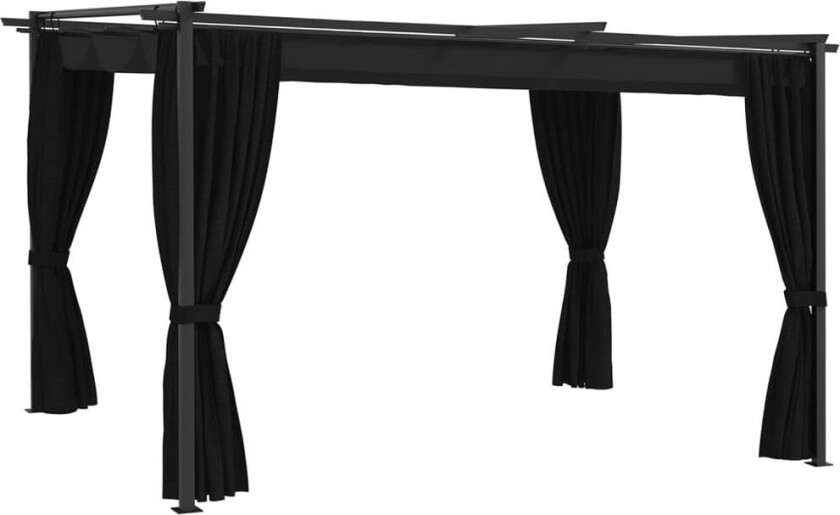 Paviljong 4x3 m antrasitt