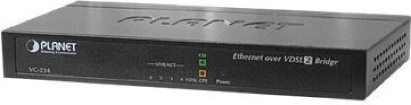 Planet Technology PLANET VC-234 - Ruter - DSL-modem - 4-ports switch