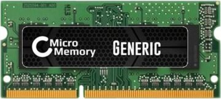 - DDR3 - modul - 2 GB - SO DIMM 204-pin - 1333 MHz / PC3-10600 - ikke-bufret - ikke-ECC - for Dell Inspiron 15 N5030, 15 N5050 Latitude E5420, E5520, E6420, E6430 XPS 14, 15, 17