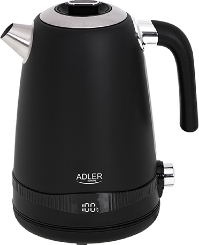 kettle 1.7L steel kettle with LCD & AD 1295b temperature control