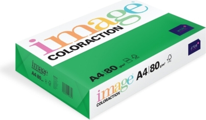 Kopipapir A4 80g Dublin Deep green 500ark/pkt