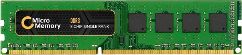 - DDR3 - modul - 2 GB - DIMM 240-pin - 1333 MHz / PC3-10600 - ikke-bufret - ikke-ECC - for HP 505B