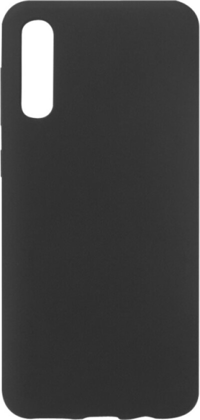 - Baksidedeksel for mobiltelefon - silikon - svart - for Samsung Galaxy A50