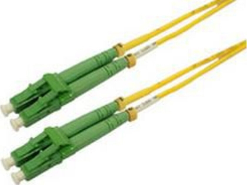 MicroConnect - Nettverkskabel - LC/APC-enkeltmodus (hann) til LC/APC-enkeltmodus (hann) - 20 m - fiberoptisk - 9 / 125 micron - OS2 - halogenfri