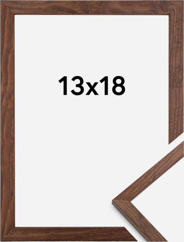 Ramme Galant Valnøtt 13x18 Cm