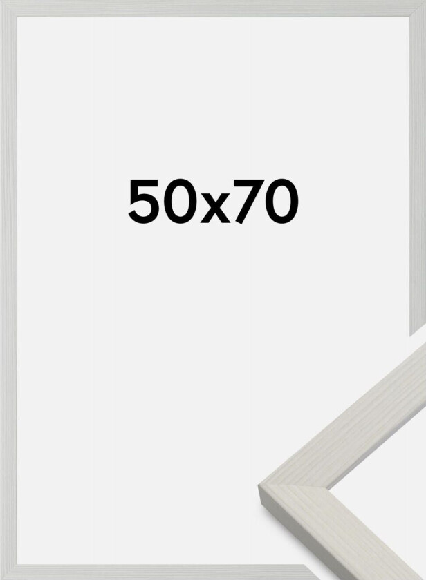 Ramme Fiorito Hvit 50x70 Cm