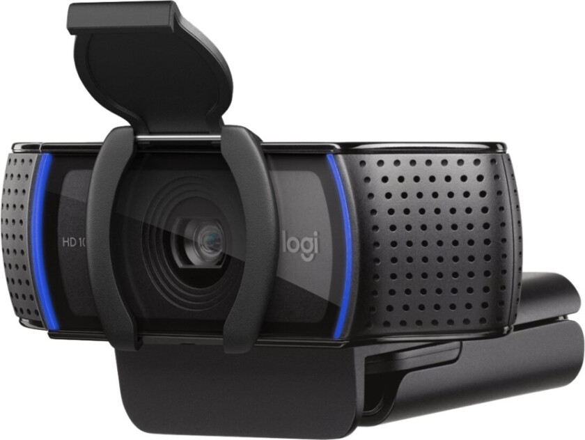 HD Pro Webcam C920S - Nettkamera - farge - 1920 x 1080 - lyd - kablet