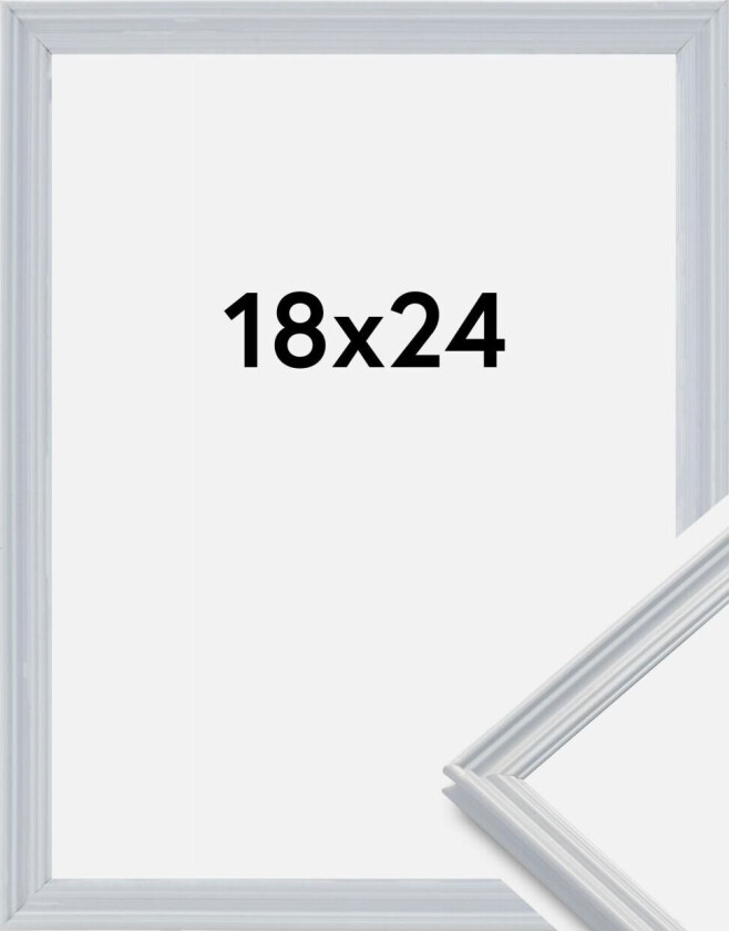 Focus Ramme Verona Hvit 18x24 Cm