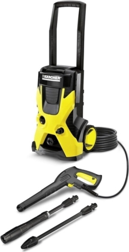 Kärcher K 5 BASIC pressure washer Upright Electric 500 l/h 2100 W Black, White, Yellow