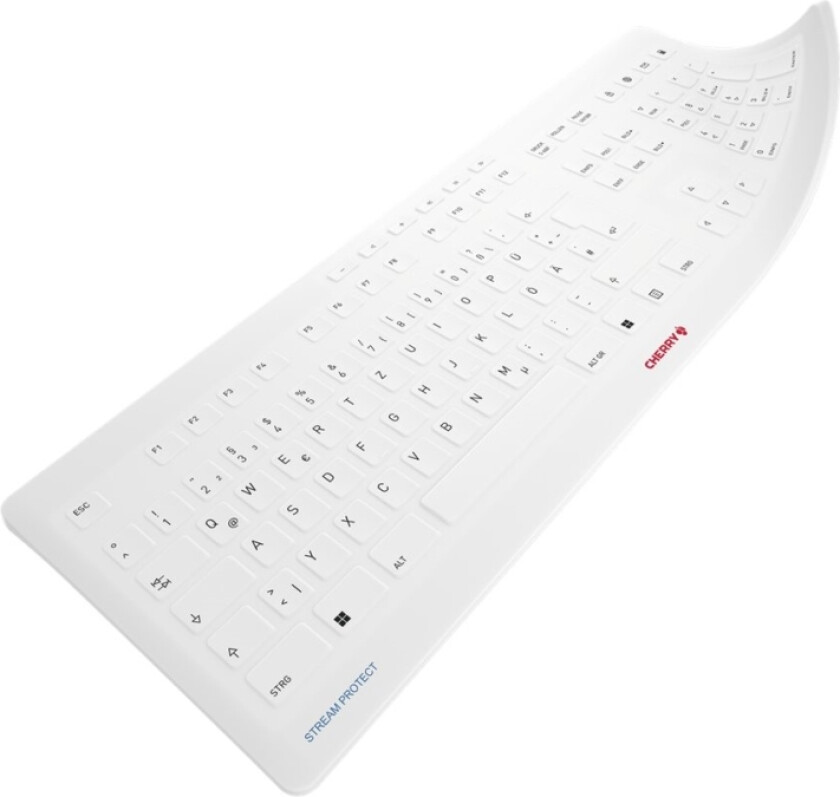 STREAM PROTECT MEMBRANE - Tastaturdeksel - hvitgrå - for STREAM KEYBOARD, KEYBOARD WIRELESS