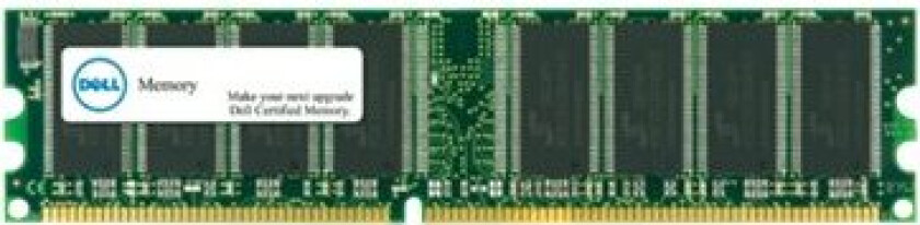 - DDR3 - modul - 4 GB - DIMM 240-pin - 1333 MHz / PC3-10600 - ikke-bufret - ECC - for PowerVault NX400