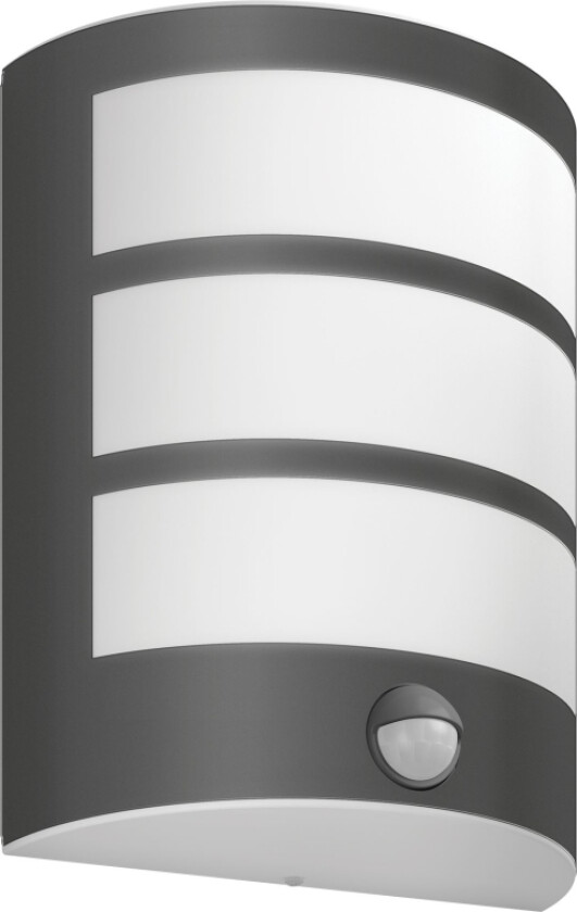 Python - Vegglampe - LED - 6 W - kjølilg hvitt lys - 4000 K - antrasitt