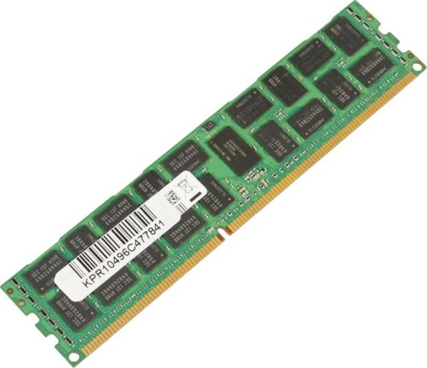 - DDR3 - modul - 8 GB - DIMM 240-pin - 1333 MHz / PC3-10600 - 1.5 V - registrert - ECC - for Lenovo BladeCenter HS22 7870  HS22V 7871  HS23 7875