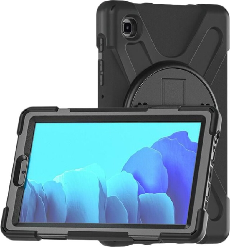 Defender Case - Baksidedeksel for nettbrett - svart - for Samsung Galaxy Tab A7 Lite