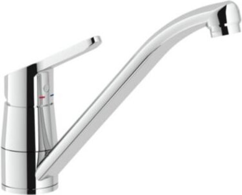 Nobili Image køk.arm. - Lav-tud, krom