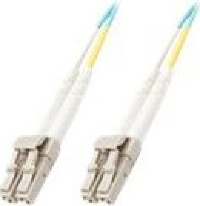 MicroConnect - Nettverkskabel - LC/UPC-multimodus (hann) til LC/UPC-multimodus (hann) - 30 m - fiberoptisk - 50 / 125 mikroner - OM3 - oransje