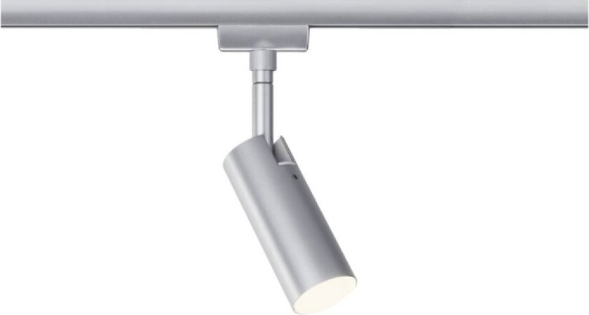 Tubo Højvolt-skinnesystem-lampe URail 4 W LED (RGB) Krom (mat)
