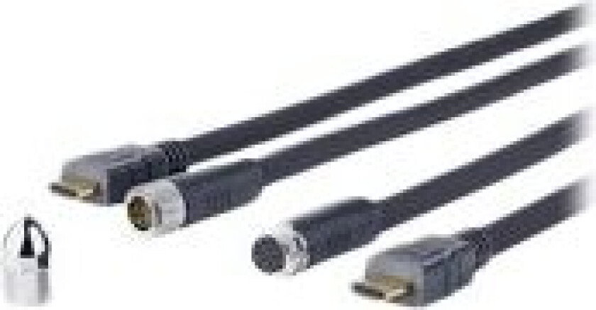 Bilde av Pro Cross Wall - HDMI-kabel med Ethernet - HDMI hann til HDMI hann - 20 m